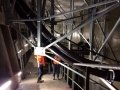 Structures métalliques liaison électrique souterraine Savoie-Piémont Tunnel d'Orelles