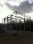 Charpente métallique pour bâtiment industriel à Bulgnéville