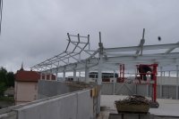 Structures métalliques pour bâtiment bureaux Médecine du Travail à Vandoeuvre les Nancy