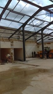 Structures métalliques pour la restructuration du Lycée Imbert à Sarre-Union