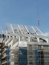 Structures métalliques pour bâtiment Démonstrateur ABC Grenoble