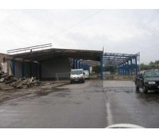 Ossature métallique du bâtiment industriel entrepôt SCI du FONTENAY