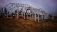 Ossatures métalliques surface commerciale GRAND FRAIS à Chilly Mazarin