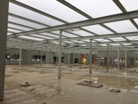 Structures métalliques pour Pôle Agroalimentaire au Lycée Vilmorin à Bar-Le-Duc