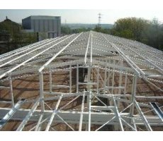 Structure métallique pour le magasin GRAND FRAIS
