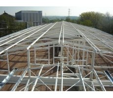 Structure métallique pour le magasin GRAND FRAIS