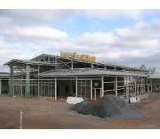 Structure métallique pour le magasin GRAND FRAIS